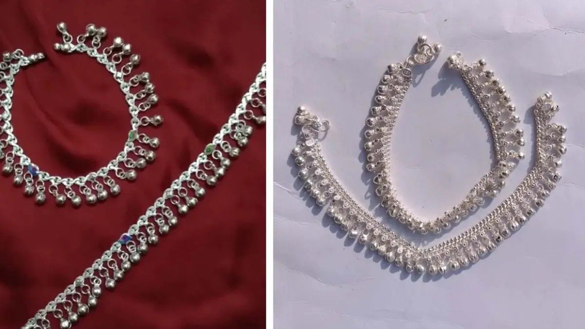 ચાંદીના પાયલ: શું તમારી ચાંદીના પાયલ કાળા થઈ ગ્યા છે? આ 6 રીતે સાફ કરો, તમારી જૂની ચમક પાછી આવશે