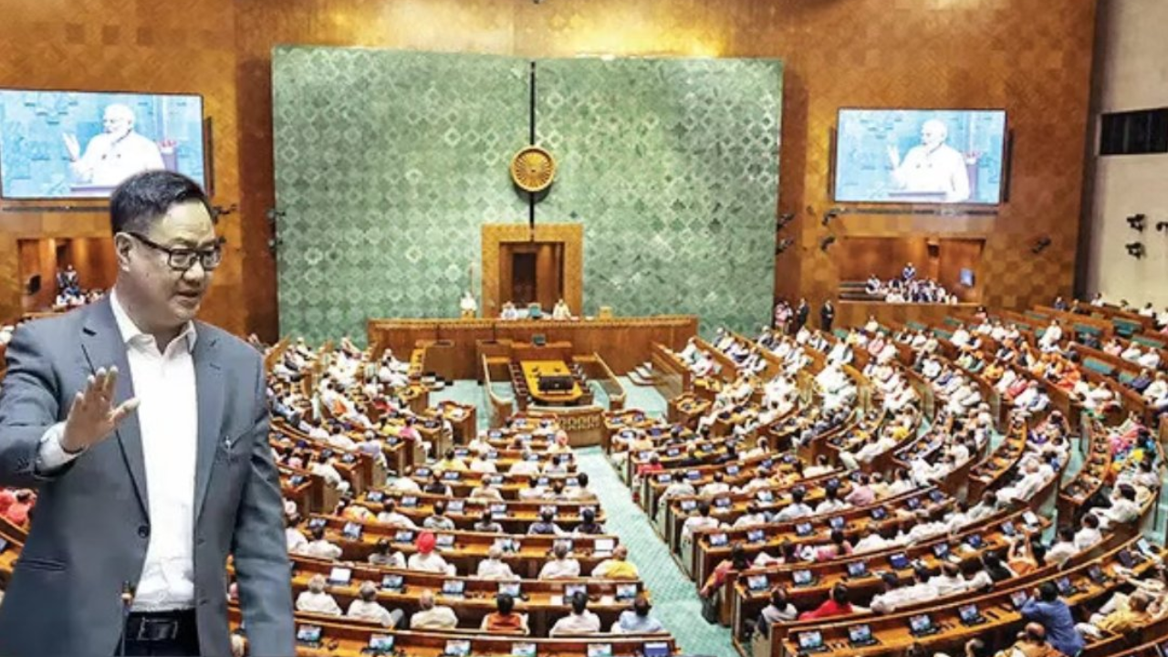 કિરેન રિજિજુએ જણાવ્યું વકફ સુધારા બિલ લાવવાનું કારણ, કહ્યું- વક્ફ બોર્ડે આ સંસદ ભવનનો પણ કબજો…