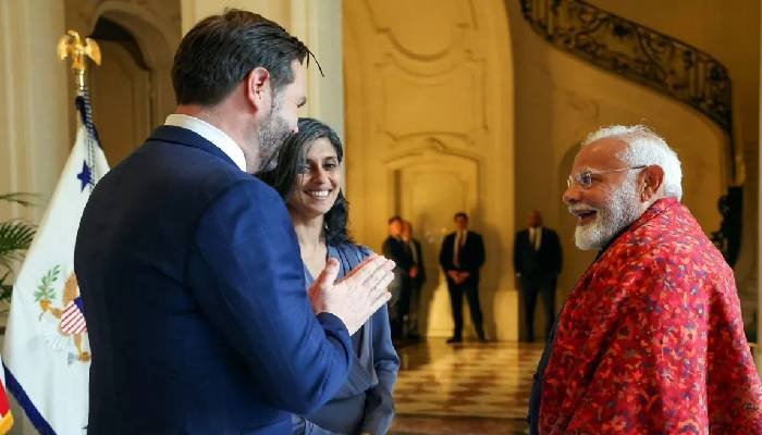 અમેરિકાના ઉપરાષ્ટ્રપતિ જેડી વાન્સ ચાર દિવસની ભારત મુલાકાતે પહોંચ્યા, પાલમ એરબેઝ પર કરાયું ભવ્ય સ્વાગત