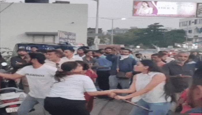 ભરૂચ: મૂલદ ટોલ પ્લાઝા પર મારામારીનો વીડિયો વાયરલ, ચાર શખ્સો ટોલ કર્મચારી પર તૂટી પડ્યા