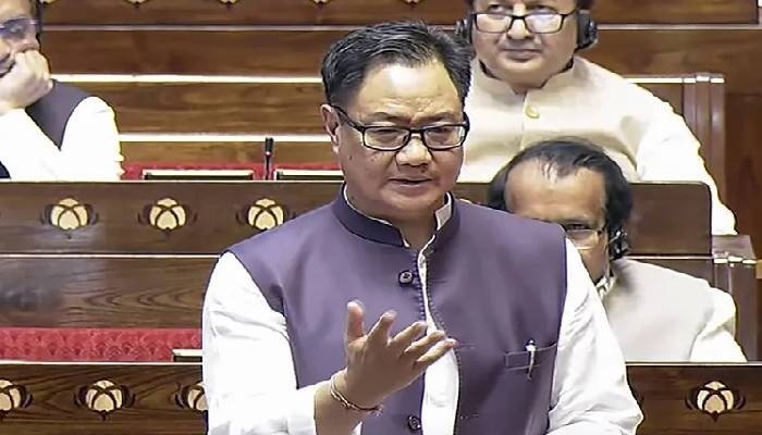 રાજ્યસભામાં વક્ફ બિલ થયું રજૂ, રિજિજુએ કહ્યું- સમર્થનમાં એક કરોડ સૂચનો મળ્યા