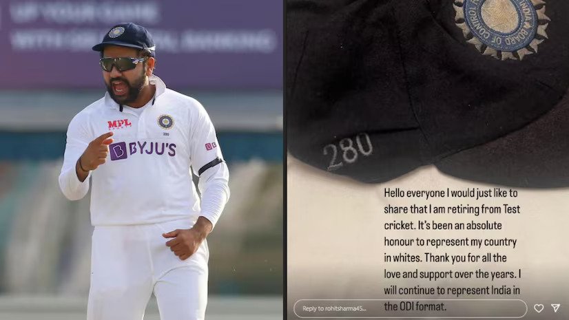 ટેસ્ટ ક્રિકેટને અલવિદા: રોહિત શર્માના શાનદાર કરિયરના આંકડા પર એક નજર