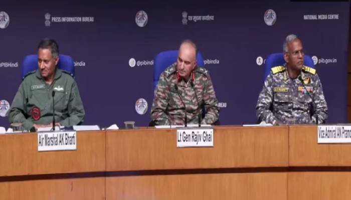 ઓપરેશન સિંદૂરના ત્રણ નાયક: લેફ્ટનન્ટ જનરલ ઘાઈ, એર માર્શલ ભારતી અને વાઇસ એડમિરલ પ્રમોદ કોણ છે? જાણો વિગતવાર