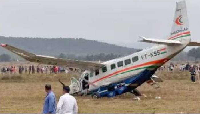 ઓડિશામાં વિમાન ક્રેશ-લેન્ડિંગ, પાયલોટની હિંમતથી બધા મુસાફરો સલામત