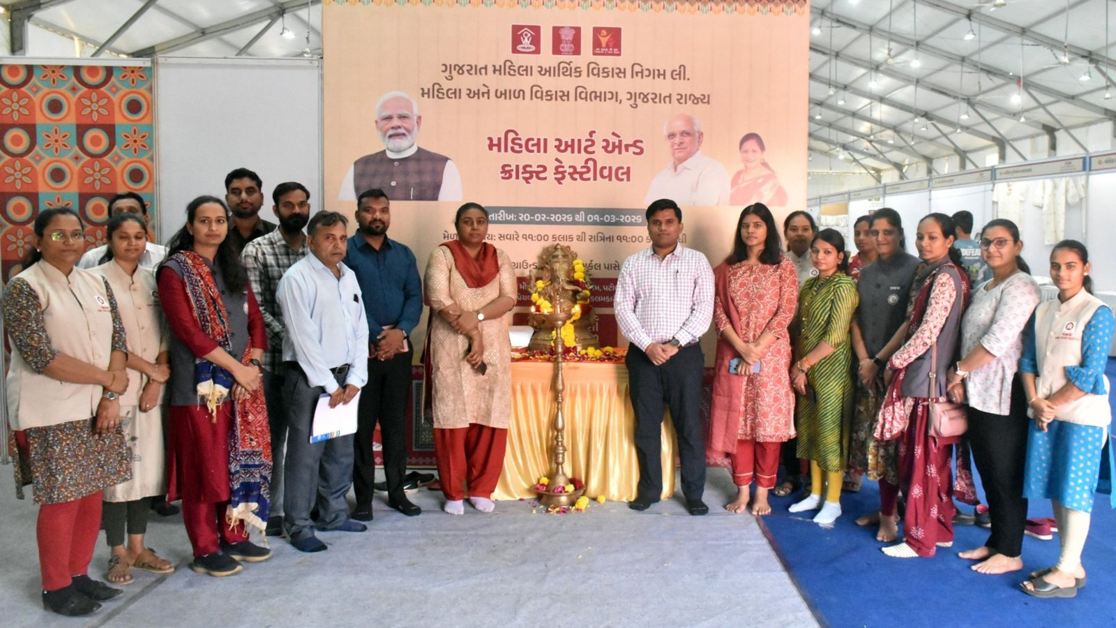 Bharuch : મહિલા આર્થિક વિકાસ નિગમ દ્વારા ભરૂચ ખાતે “મહિલા આર્ટ એન્ડ ક્રાફ્ટ ફેસ્ટિવલ”નું ભવ્ય ઉદ્ઘાટન