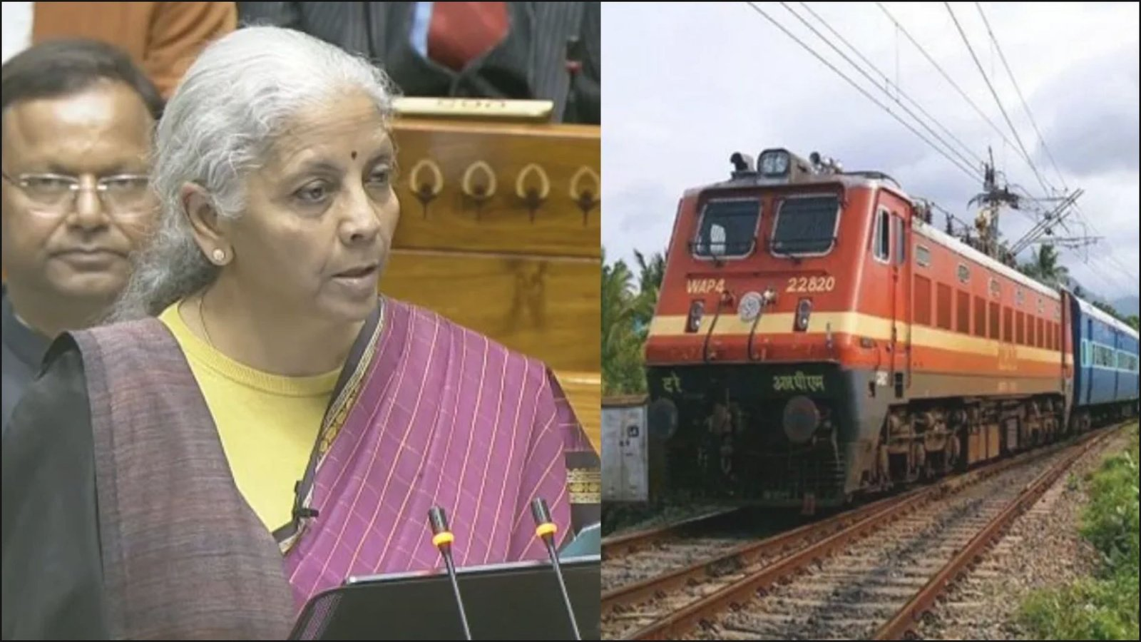 નિર્મલા સીતારમણે દિલ્હી-વારાણસી સહિત 7 હાઇ-સ્પીડ રેલ કોરિડોરની કરી જાહેરાત, જાણો વિગત