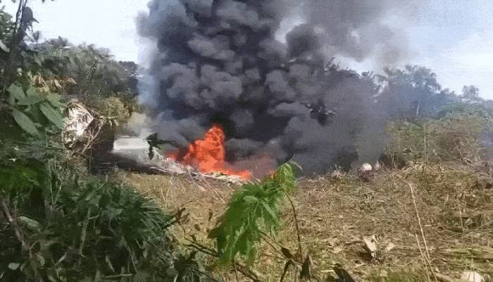 કોલંબિયામાં સૈન્ય વિમાન દુર્ઘટના: 110 જવાનો સાથે હર્ક્યુલસ ક્રેશ, 90ના મોતથી દેશ શોકમાં