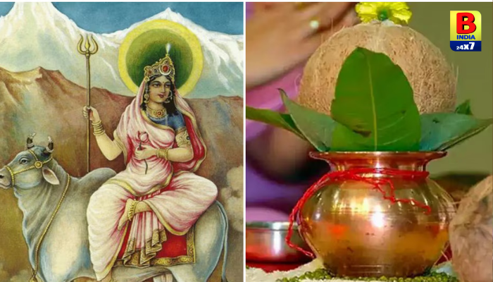 ચૈત્ર નવરાત્રી 2026 : પ્રથમ દિવસ: માં શૈલપુત્રી પૂજા વિધિ, ઘટસ્થાપના અને મહત્વ 