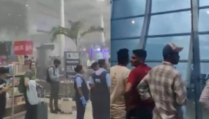 મુંબઈ એરપોર્ટના ટર્મિનલ-1માં ભીષણ આગ, મુસાફરોમાં અફરાતફરી