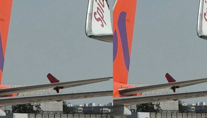દિલ્હી એરપોર્ટ પર બે વિમાનો વચ્ચે ટક્કર: સ્પાઈસજેટ અને અકાસા એર ઘટનામાં મોટી જાનહાનિ ટળી