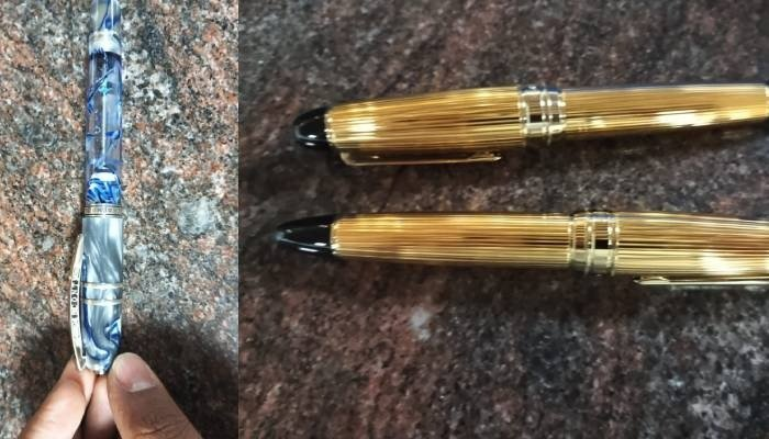 અમદાવાદ એરપોર્ટ પર મોટી કાર્યવાહી: 2 લાખની કિંમતની પેન સહિત 61 લક્ઝરી પેન જપ્ત