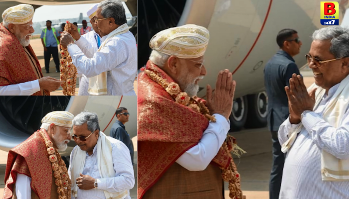 કર્ણાટકમાં PM મોદીની આધ્યાત્મિક યાત્રા, કડક સુરક્ષા વચ્ચે સફળતાપૂર્વક પૂર્ણ થયો કાર્યક્રમ