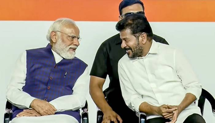 હૈદરાબાદમાં વિકાસ પર ચર્ચા વચ્ચે PM મોદી અને રેવંત રેડ્ડી વચ્ચે રસપ્રદ સંવાદ