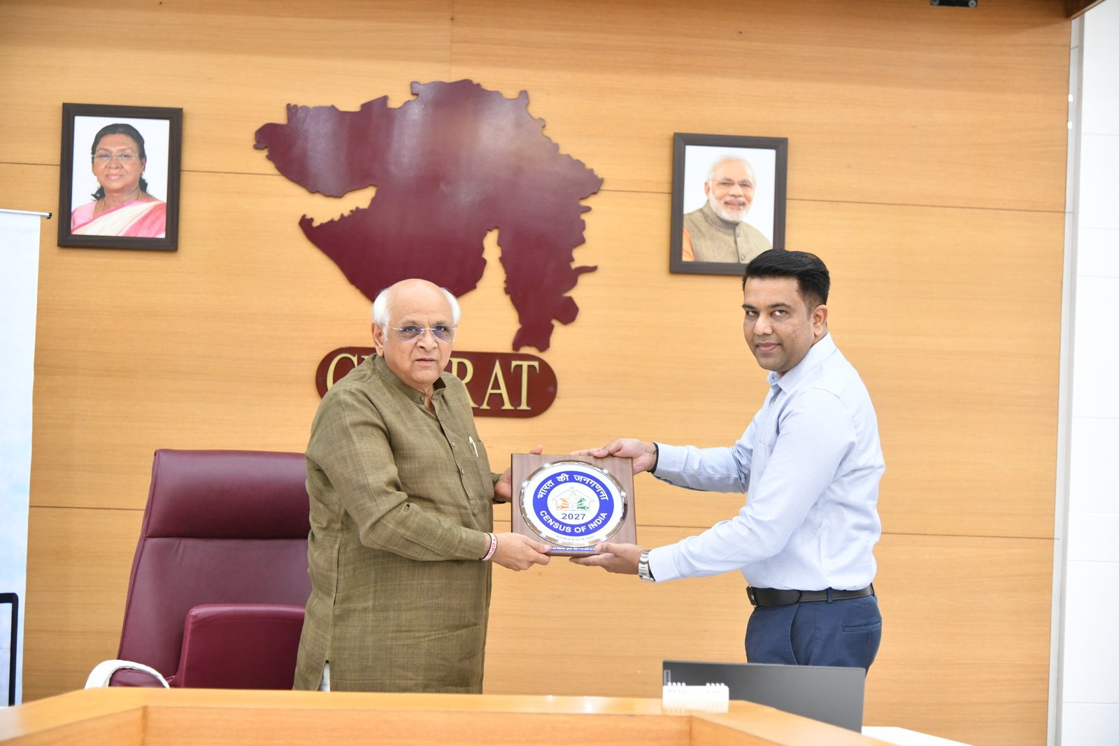 ડિજિટલ ઈન્ડિયાનો નવો અધ્યાય: CM ભૂપેન્દ્ર પટેલે કરાવી ‘જનગણના ૨૦૨૭’ ની શરૂઆત, દેશમાં પ્રથમ વખત નાગરિકો જાતે કરી શકશે ઓનલાઈન સ્વ-ગણતરી