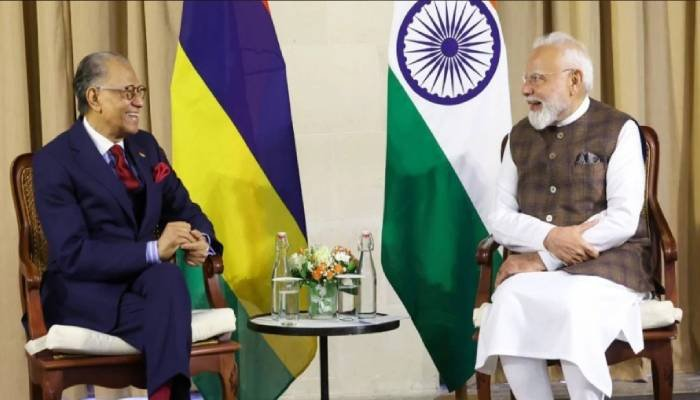 સેશેલ્સમાં PM મોદીની મોરીશિયસના વડાપ્રધાન સાથે મુલાકાત, દ્વિપક્ષીય સહકાર મજબૂત બનાવવા ચર્ચા