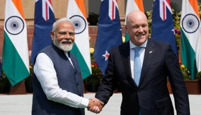 PM મોદીની ન્યુઝીલેન્ડ મુલાકાત પહેલાં મોટી જાહેરાત, PM ક્રિસ્ટોફર લક્સને FTA હેઠળ 57% નિકાસ પર ટેરિફ મુક્તિનો સંકેત