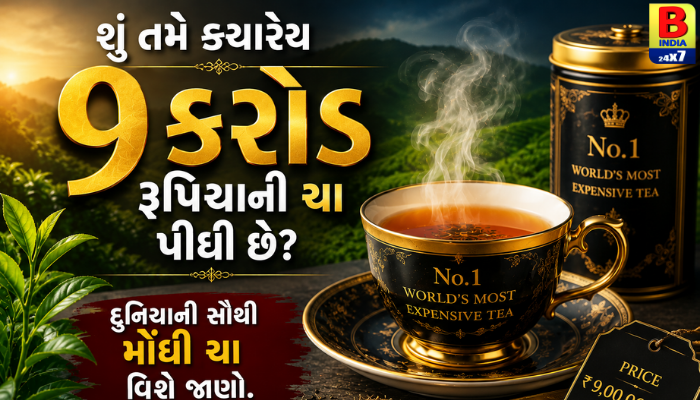 “શું તમે ક્યારેય ૯ કરોડ રૂપિયાની ચા પીધી છે? દુનિયાની સૌથી મોંઘી ચા વિશે જાણો.”