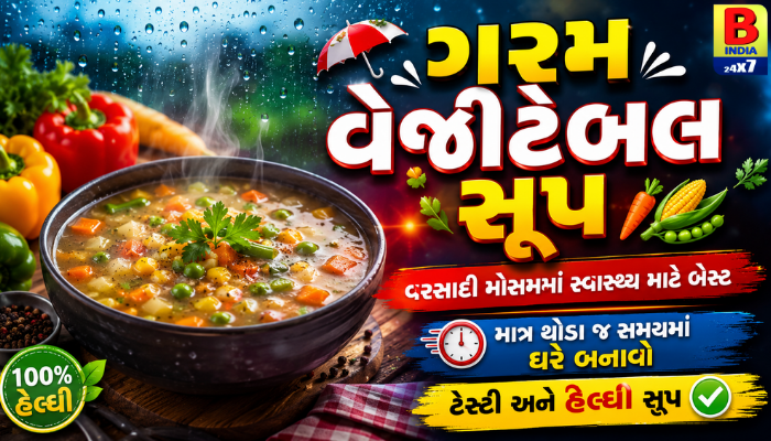 Healthy & Tasty Hot Vegetable Soup બનાવો ઘરે જ સરળ રીતથી : 2026