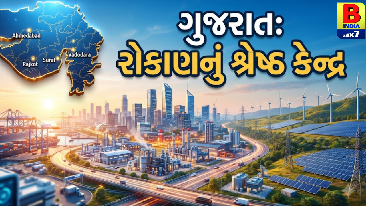 ગુજરાત ઉદ્યોગ વિકાસમાં અગ્રેસર – દેશ-વિદેશના રોકાણકારો માટે બની રહ્યું છે વિશ્વાસનું સૌથી મજબૂત કેન્દ્ર.