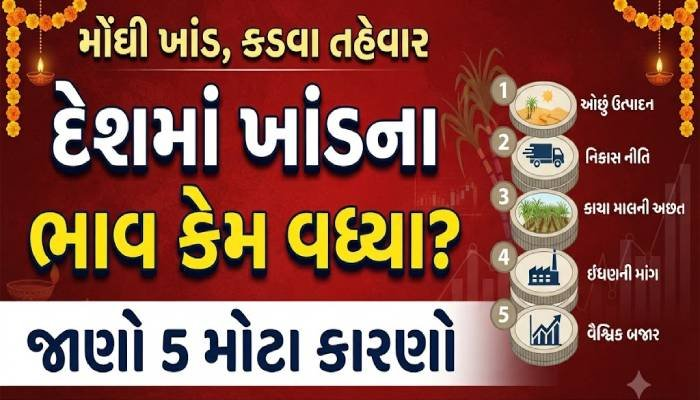 મોંઘી ખાંડ, કડવા તહેવાર: દેશમાં ખાંડના ભાવ કેમ વધ્યા? જાણો 5 મોટા કારણો