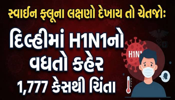 સ્વાઇન ફ્લૂના લક્ષણો દેખાય તો ચેતજો: દિલ્હીમાં H1N1નો વધતો કહેર, 1,777 કેસથી ચિંતા