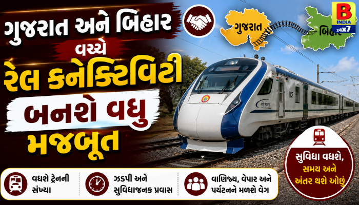 Ahmedabad : ભાગલપુર અમૃત ભારત એક્સપ્રેસ આજથી શરૂ: ગુજરાત અને બિહાર વચ્ચે રેલ કનેક્ટિવિટી બનશે વધુ મજબૂત. Nationwide Pride 2026