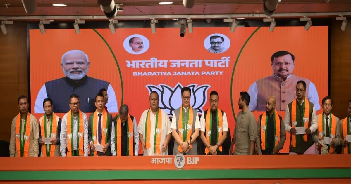UDPના 8 MLA ભાજપમાં જોડાયા, મેઘાલયમાં ભાજપ બીજો સૌથી મોટો રાજકીય પક્ષ બન્યો….