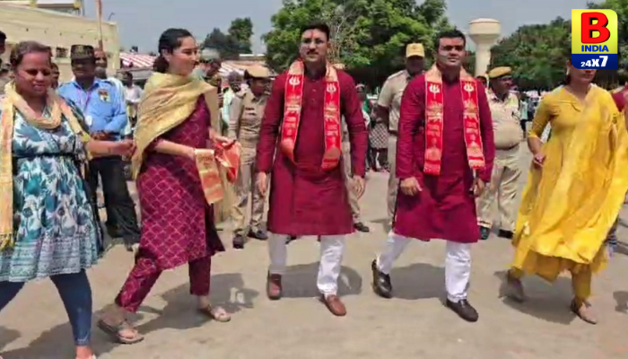 Sabarkantha પોલીસ પરિવાર દ્વારા ખેડબ્રહ્મા અંબાજી મંદિરે ભક્તિભાવપૂર્વક ધજા રોહણ Eternal Faith 2026