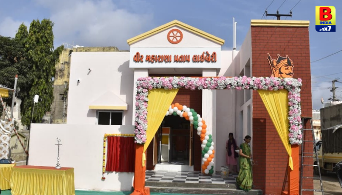 Jamnagarમાં રિવાબા જાડેજાએ લાઇબ્રેરીનું લોકાર્પણ કર્યું: ₹30 લાખના ખર્ચે તૈયાર થયેલી ‘વીર મહારાણા પ્રતાપ લાઇબ્રેરી’થી વિદ્યાર્થીઓને મળશે અભ્યાસની સુવિધા Monumental Milestone