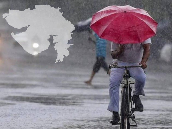 Gujaratમાં મેઘરાજાનું ફરી ધમાકેદાર એલર્ટ: IMD દ્વારા ભારે વરસાદ અને 75 કિમીની ઝડપે તોફાની પવન ફૂકાવાની આગાહી! Severe Storm Warning