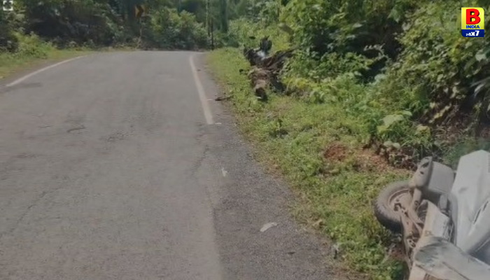 Mandviના લાખગામ-ઉમરખડી રોડ પર ગમખ્વાર અકસ્માત Road Peril 2026