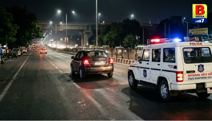 Ahmedabadમાં બુટલેગર પાછળ SMCનું ફાયરિંગ…
