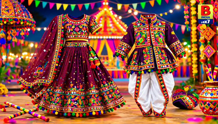 Navratri 2026માં બાળકોનો ગુજરાતી ટ્રેડિશનલ નો નવો લુક… Spiritual