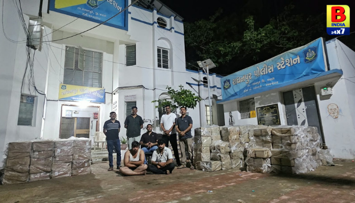 Patan LCB Major Liquor Seizure In Radhanpur 2026: Bootlegging પાટણ જિલ્લામાં બુટલેગરો સામે લાલ આંખ.. Arrest..
