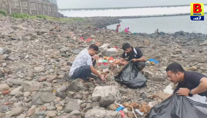 Garudeshwar Narmada River Bank Cleanliness Drive 2026: માઁ નર્મદાના તટ પર પ્લાસ્ટિક મુક્ત ઝુંબેશ..
