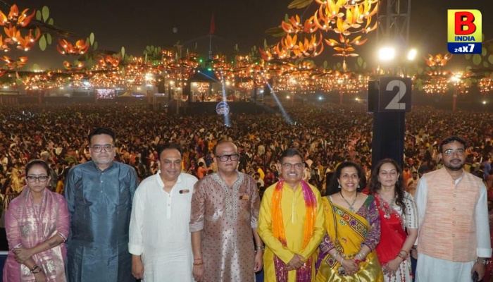 Vadodara VNF Garba Anti Addiction Pledge Security: જ્યારે 70 હજાર યુવાનોએ એક અવાજે કહ્યું ‘નો ટુ ડ્રગ્સ’..